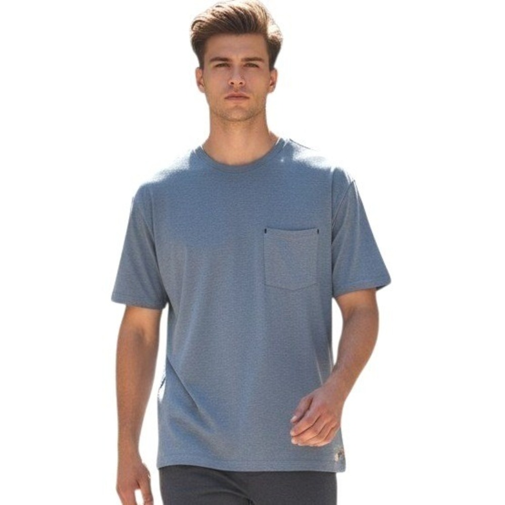 Vuori Mens size XL Short Sleeve Strato Pocket Tee Sporty Comfort Relaxed Fit
